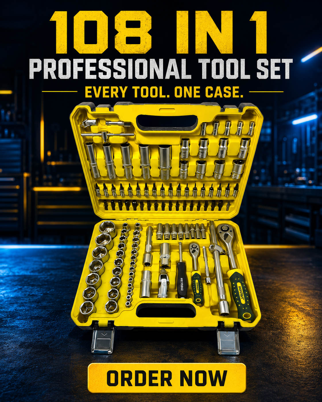 108-in-1 Professional Tool Set